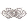 Broche Mantilla  Roma Color Plateado