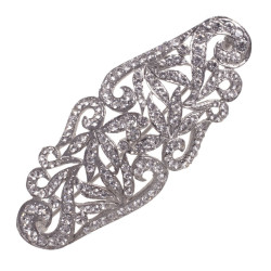 Broche Gea Plateado