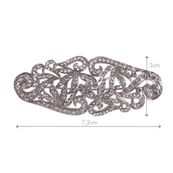 Broche Gea Plateado