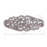 Broche Gea Plateado