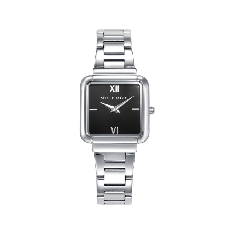 Reloj Viceroy Mujer Acero Esfera Negra 401242-53