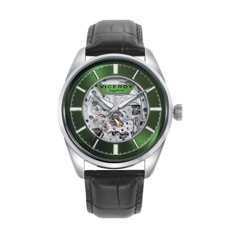 Reloj Viceroy Automatico Hombre Correa Esfera Verde 401407-67