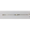 Pulsera Oro18k Bebe Infantil con Chapa Personalizable Esclava
