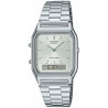 Reloj Casio Hombre Analogico Digital Esfera Gris Aq-230a-7amqyes