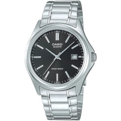 Reloj Casio Hombre Acero Esfera Negra Mtp-1183pa-1aeg