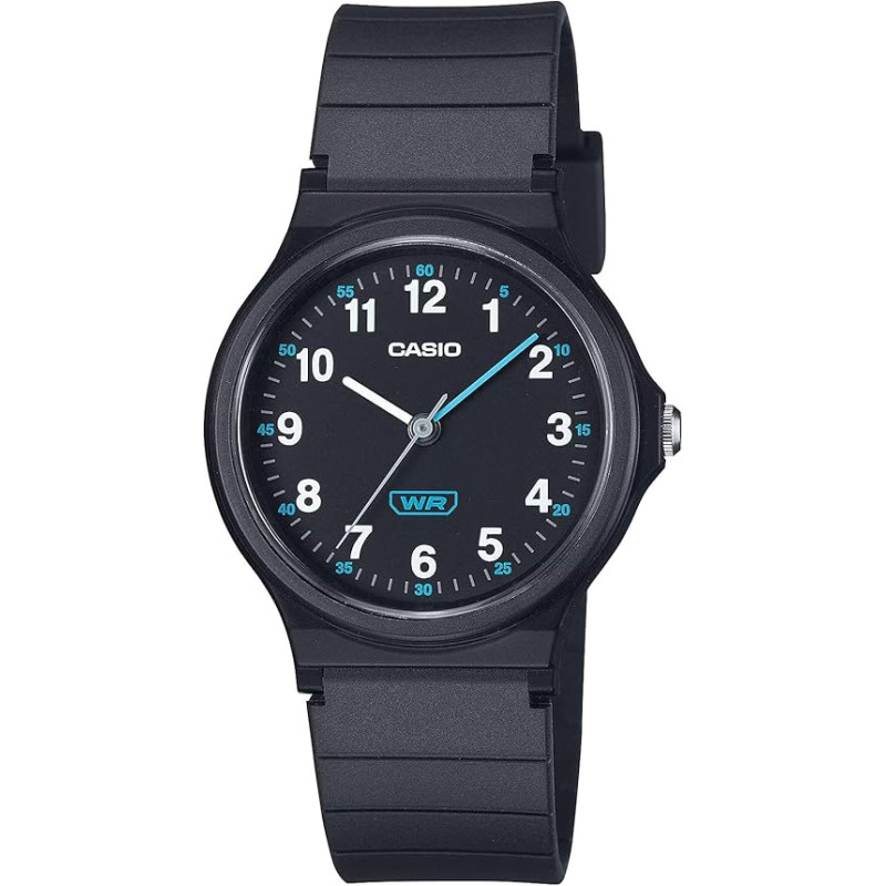 Reloj Casio Negro Numeros Negros Timeless Collection Lq-24b-1bef