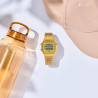Reloj Casio Digital Vintage Dorado Bluetooth Abl-100weg-9aef