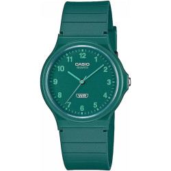 Reloj Casio Analogico Verde Mq-24b-3bef