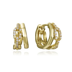 Pendientes Viceroy Plata Dorado 2315e100-30