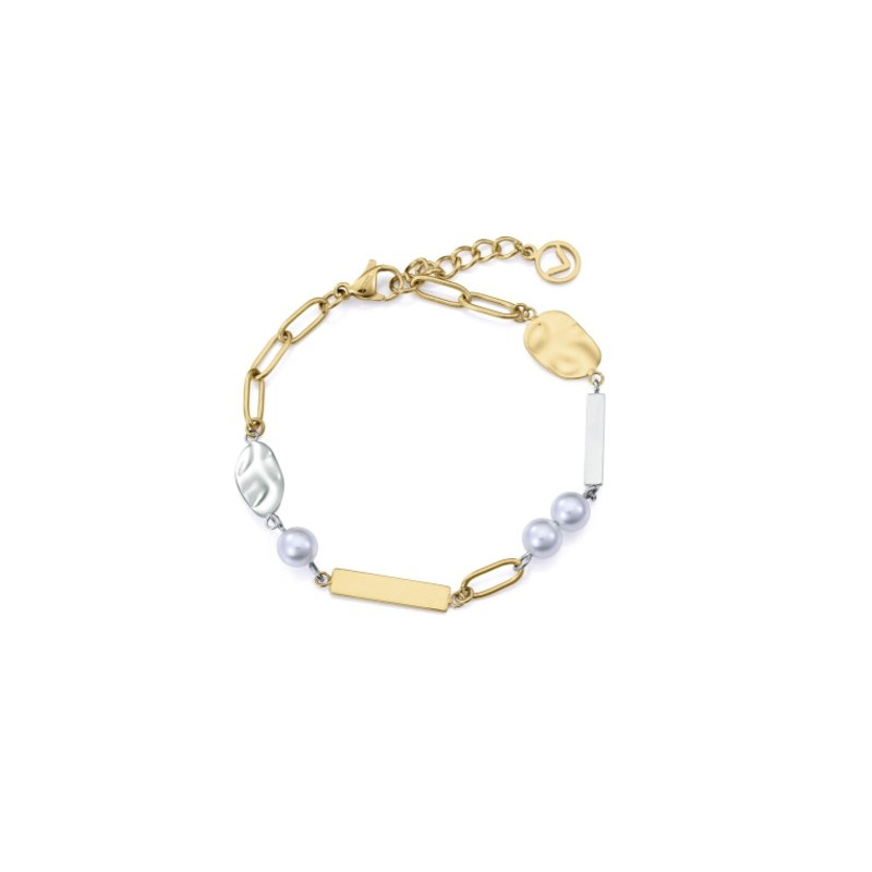 Pulsera Viceroy Mujer Acero Y Perla 75372p01019