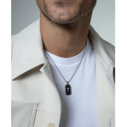 Colgante Viceroy Acero Placa Cruz 14217c01000