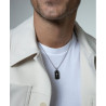 Colgante Viceroy Acero Placa Cruz 14217c01000