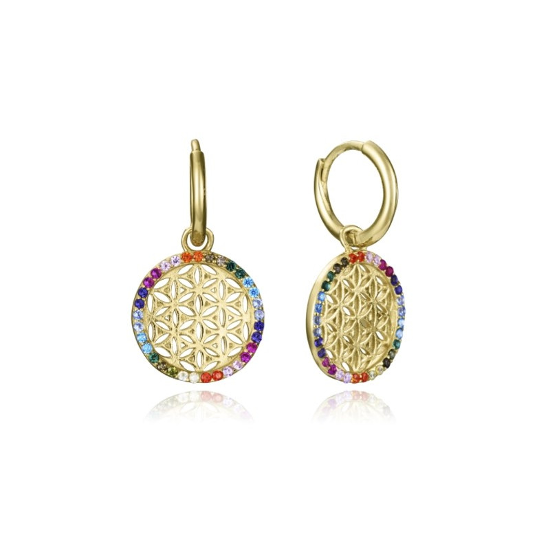 Pendientes Viceroy Plata Dorado 15123e100-39