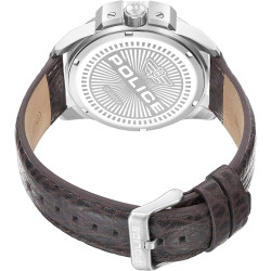 Reloj Police Hombre Underline Grey Piel Marron Pewjf0005703