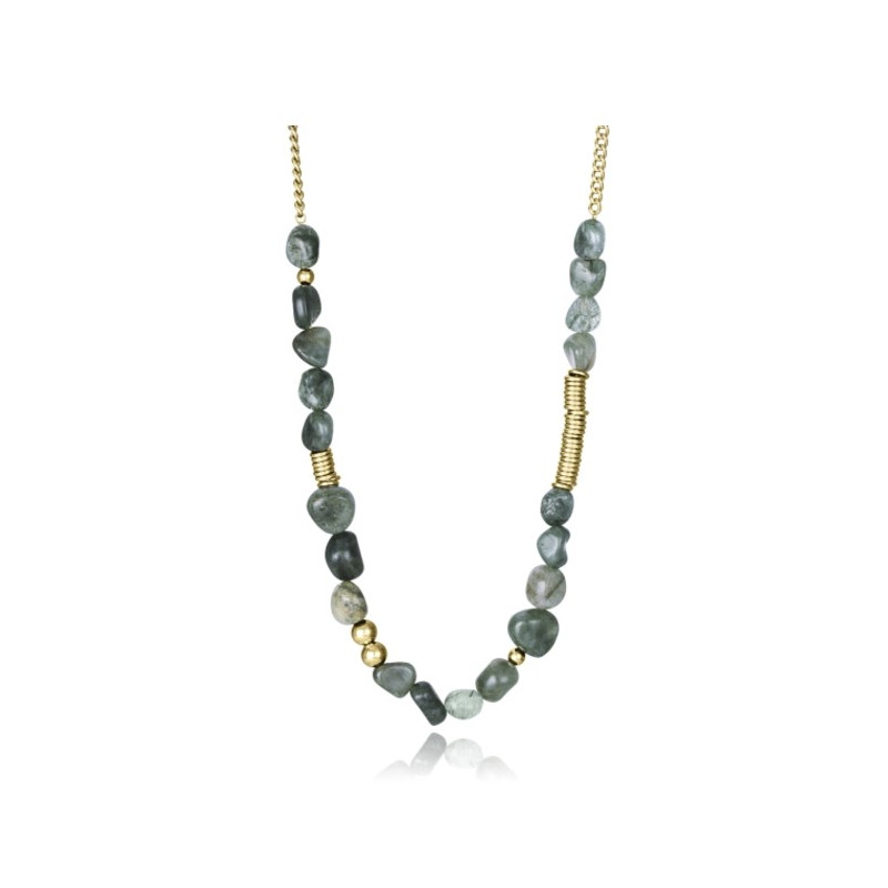 Collar Viceroy Acero Y Piedras Naturales 15156c090 Mujer Dorado