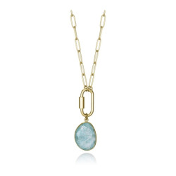 Collar Viceroy Acero Y Piedra Nat 14194c01012