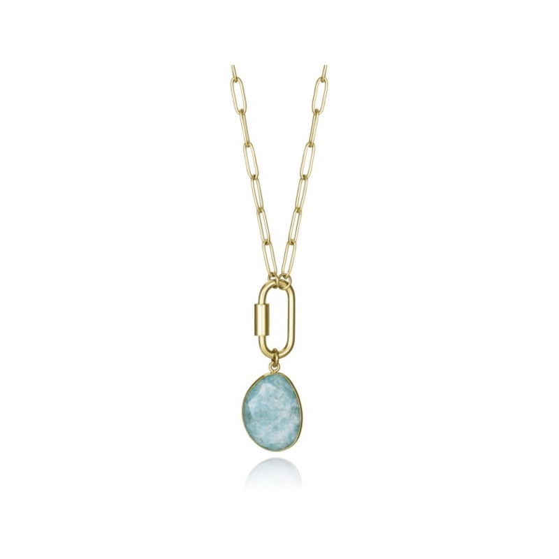 Collar Viceroy Acero Y Piedra Nat 14194c01012