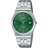 Reloj Casio Hombre MTP-B145D-3avef – Acero Inoxidable, Esfera Verde, Analógico con Fecha, 5 Bar