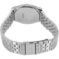 Reloj Casio Hombre MTP-B145D-3avef – Acero Inoxidable, Esfera Verde, Analógico con Fecha, 5 Bar