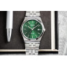 Reloj Casio Hombre MTP-B145D-3avef – Acero Inoxidable, Esfera Verde, Analógico con Fecha, 5 Bar