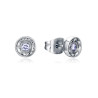 Pendientes de mujer de acero coleccion Laura Escanes con diamante creado 75386e01000