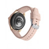 Reloj Smart Mark Maddox de metal Ip rosa con correa silicona rosa Ms2001-70