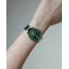 Reloj Viceroy Mujer Reloj colección Laura Escanes acero con bisel de ceramica verde con cristal zafiro 10 atm 45002-63