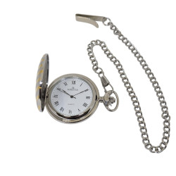 Reloj De Bolsillo Acero con cadena Minister 009108