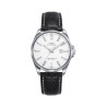 Reloj Sandoz Mujer 83002-07 Casuel Piel Negra y acero Swiss Made