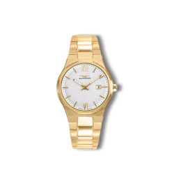 Reloj Sandoz Mujer Dorado...