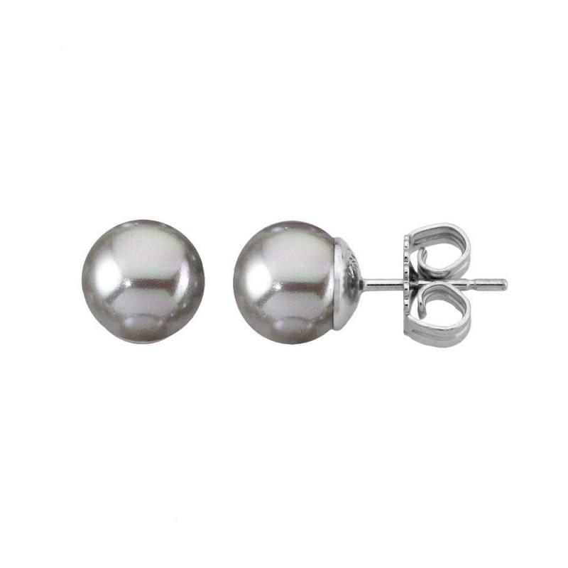 Pendientes  Majorica Perla Gris 10mm 00326.06.2.000