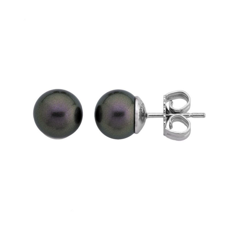 Pendientes Majorica Perla Gris 8 mm 00324.82.2.000
