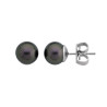 Pendientes Majorica Perla Gris 8 mm 00324.82.2.000