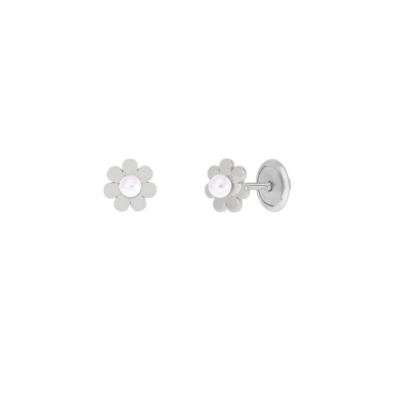 Pendientes Niña Plata Marea D03401/ai