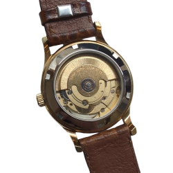 Reloj Junghans Automático Clasic Correa Marrón Unisex 34 mm ***OUTLET***