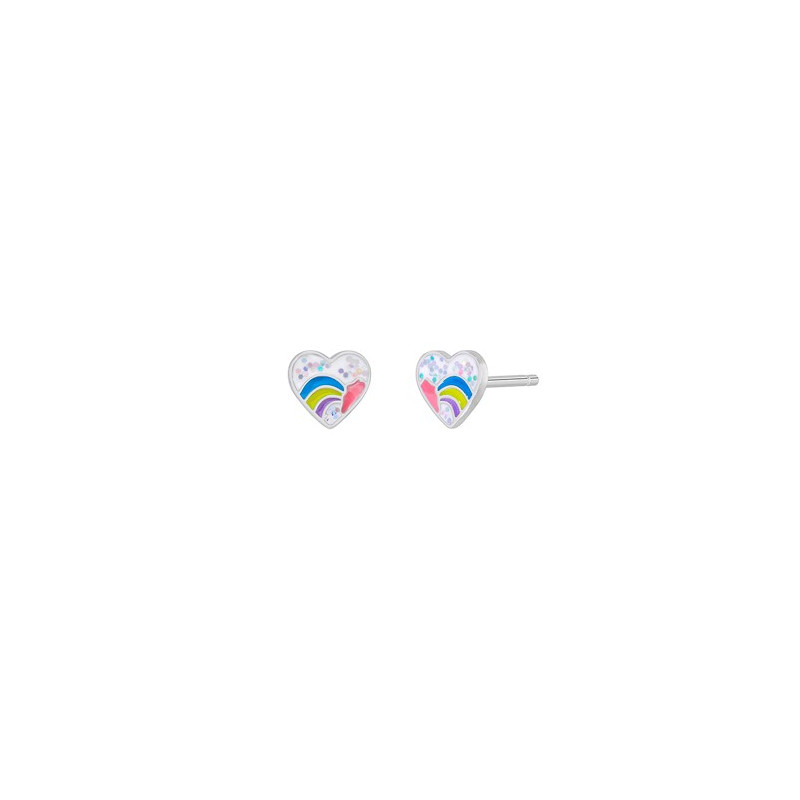 Pendientes Niña Plata Marea D03001/bc