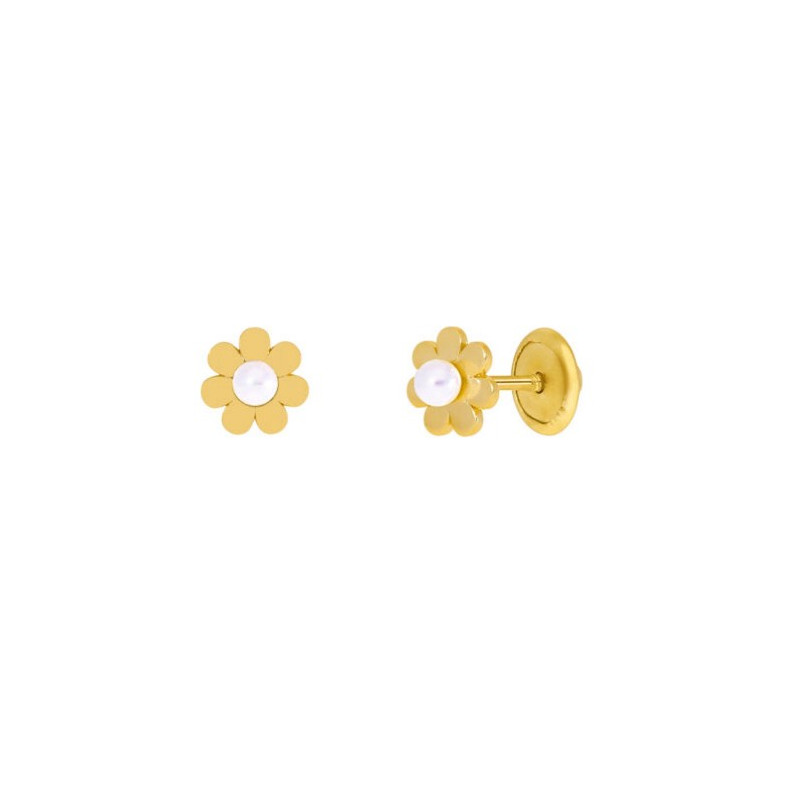 Pendientes Niña Marea Plata D03401/aj