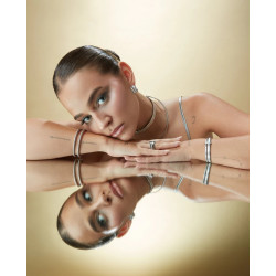 Anillo doble de acero colección Laura Escanes tubogas 75392a01600