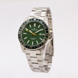 Reloj Minister Hombre Deportivo Acero Esfera Verde