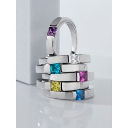 Anillo Marea Plata Mujer D03806/aa Talla 16