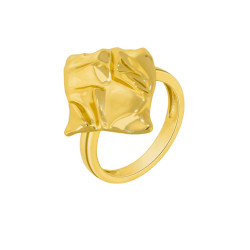 Anillo Plata Mujer Marea Baño de Oro D03206/ay Talla 16
