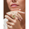 Anillo Plata Mujer Marea Baño de Oro D03206/ay Talla 16