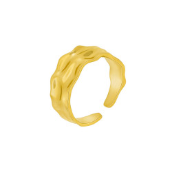 Anillo Marea Jewels Abierto Dorado D03206/aw Talla 12