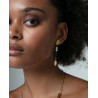 Pendientes Viceroy Acero Ip Dorado con Perlas sinteticas 75372e01019