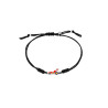 Pulsera Coche Hilo Negro Mara D03703/af