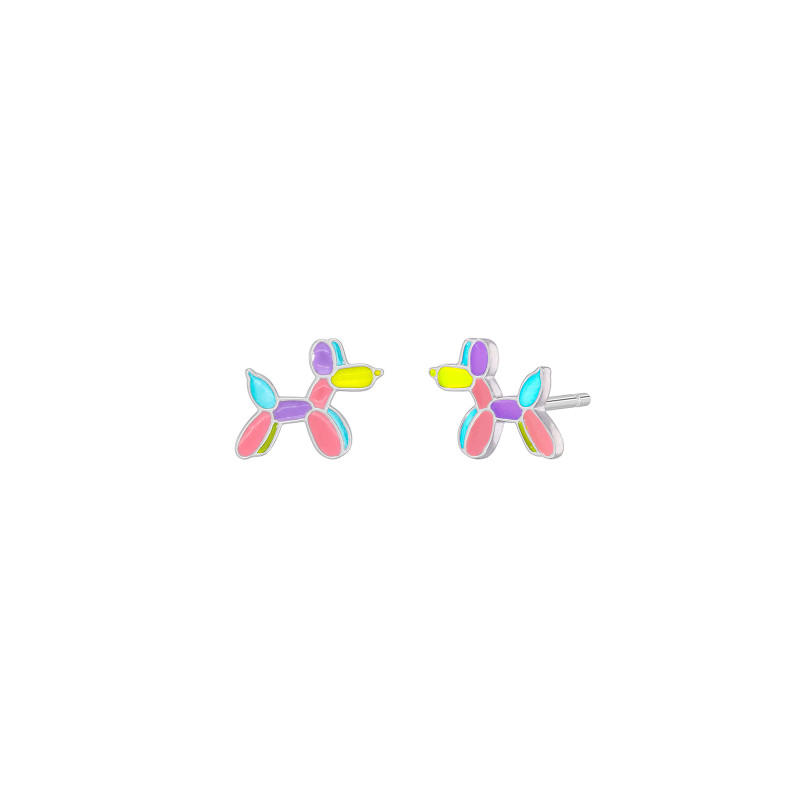 Pendientes Perrito Niña Plata Marea D03001/aw