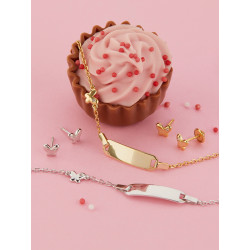 Pulsera Mariquita Plaquita Plata Marea D03803/ag