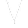 Collar Barrita con Circonita Mujer Plata Marea D03807/aa