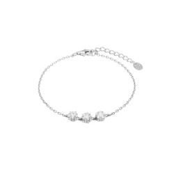 Pulsera Estellas Mujer Plata Rodiada Marea D03203/ae
