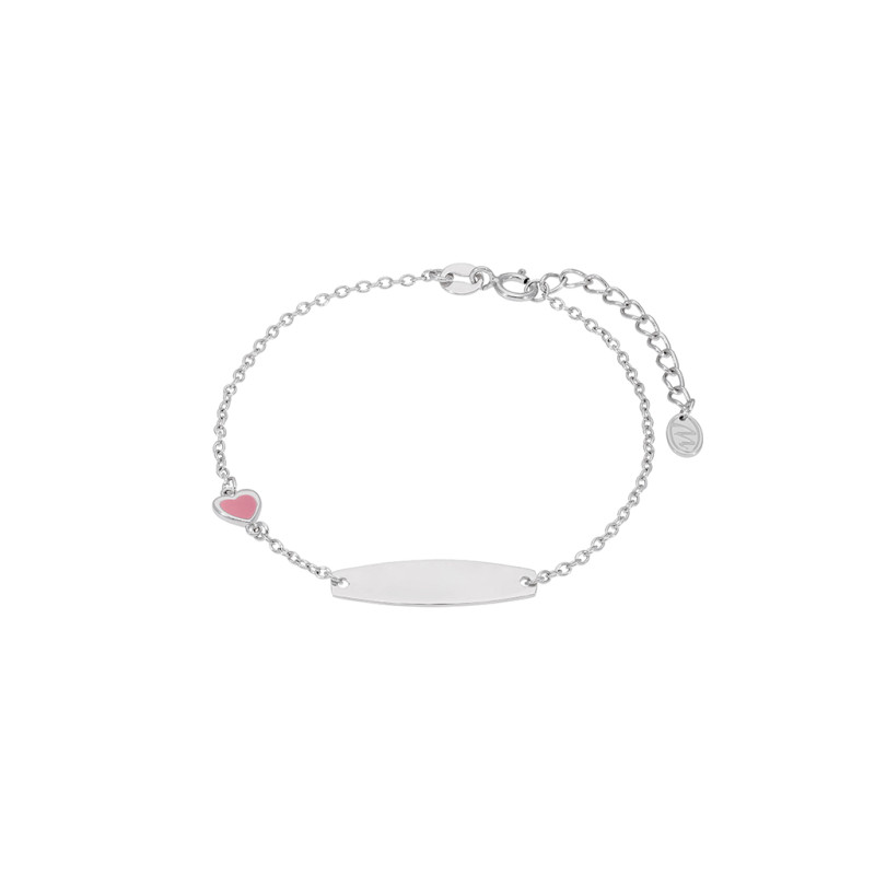 Pulsera Plaquita Marea Niña Plata D03003/aq